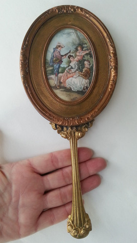 Sublime ancien miroir face - miroir,