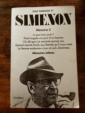 Tout Simenon, Tome 27