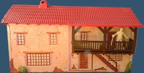 Marx zorro playset - playset, plastic
