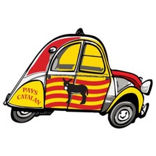 2 CV voiture pays catalan