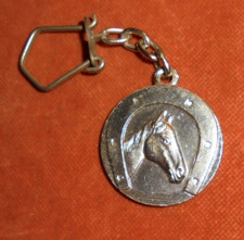 Porte-clés Diffusion de Marque DIMA Porte-bonheur FER & Tête de cheval GRI-GRI