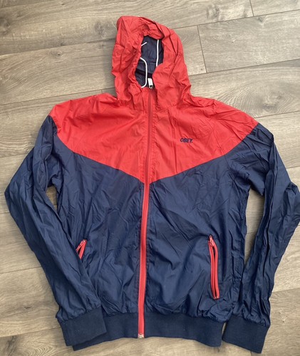 Obey anorak hoodie - hoodie, windbreaker