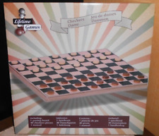 jeu de dames en bois, neuf