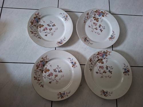 Assiettes plates porcelaine - plates,