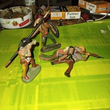 Elastolin Composition. Indien  Cowboy. Farwest. No Timpo Starlux  Britains 