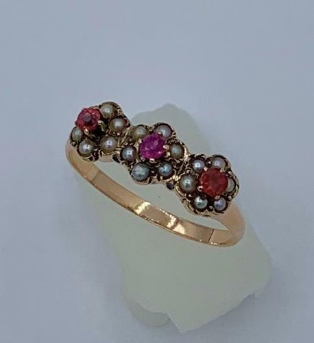 Victorien rubis perle bague - victorien,