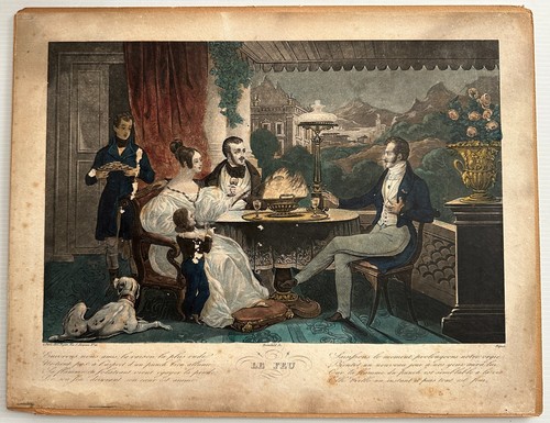 Lithographie dopter paris - a,