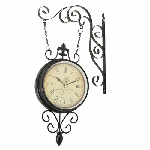 Horloge murale double - double, face