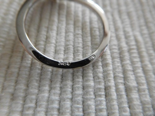 Bague gris carats 750 - or,