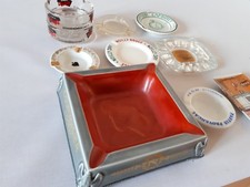 10 cendriers publicitaires noilly  courvoisier bistrot bar vintage