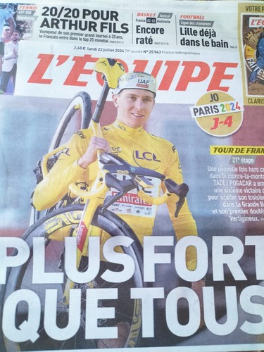 Equipe juillet 2024 - l'equipe,