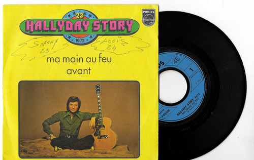 45tours hallyday story - -,