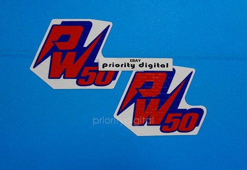1990 yamaha pw50 tank decals - yamaha,