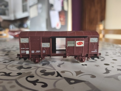 Jouef wagon couvert 2 - wagon, couvert,