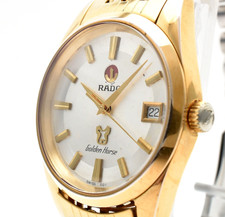 Montre homme vintage [EXC+5] RADO Golden Horse 633.3673.2 Gold AT du JAPON