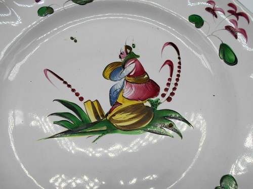 Assiette faience de - 982,