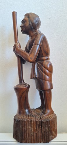 Statuette malgache bois - ,
