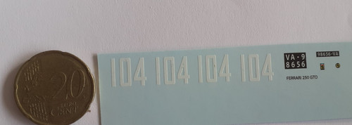 Decalcomanie decals 43 - decalcomanie, 1/43