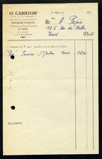 le carillon le mans a.papin à tours 1954