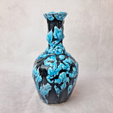 Vase  Fat Lava Bleu – Effet