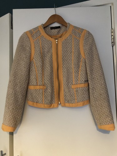 Blazer orange tweed - blazer,