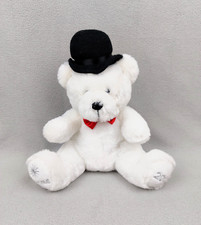 Peluche doudou ours blanc