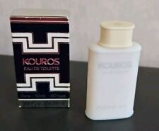 YVES SAINT LAURENT miniature Parfum KOUROS edt 10 Ml Sérigraphie Grise R/V