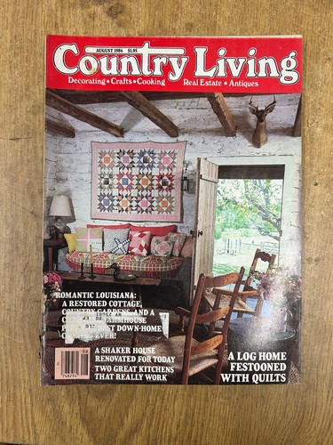 Country living magazine august - living,
