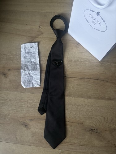 Cravate prada noir - cravate,