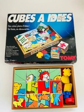 Cube à idées Tomy Jouet vintage rétro  Complet avec boîte  État Bon Enfant