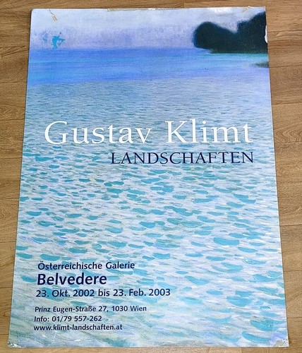 Affiche expo gustav klimt - expo,