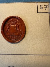 SCEAU CACHET  DE  CIRE  DU