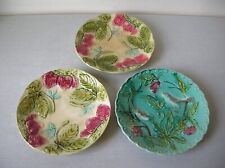 Lot de 3 anciennes assiettes