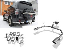 Inox Sportauspuff-Komplettanlage depuis la Cat. Mitsubishi Pajero 4 V80 140x90m