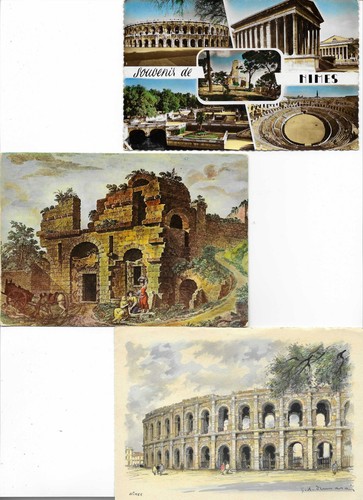 cartes postales semi modernes