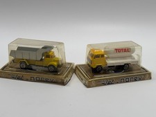 NOREV MINI JET - Lot  VOLVO GAZ et CAMION BENNE RVI avec boîtes - #448 #441