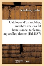 Catalogue d'Un Moblier