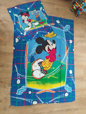 20.01.12.1 Housse de couette Mickey Golf vintage duvet cover Disney lit 