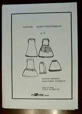 PATRON - SCHNITTMUSTERBOGEN-PATTERN M. WANKE : N° DP-17 WERSCHIEDENE UNTERWÄSCHE