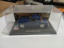 SIMCA 8 SPORT Bleue 1952 IXO