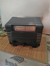 Ancien Poste Récepteur radio TSF à lampes Radiola En Bakélite 