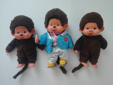 Lot 3 kiki anciens kikis stars Monchhichi Sekiguchi