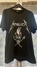 T-shirt vintage 1993 Metallica Large Nowhere Else To Roam Europe Tour XL
