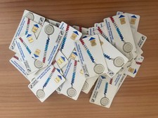 Lot De 75 Télécartes cordons blancs, variétés non triées