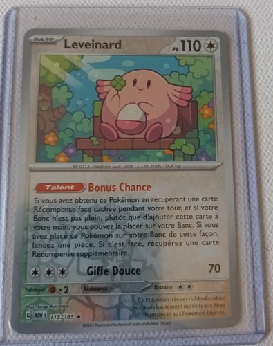 Carte pokemon leveinard - carte,