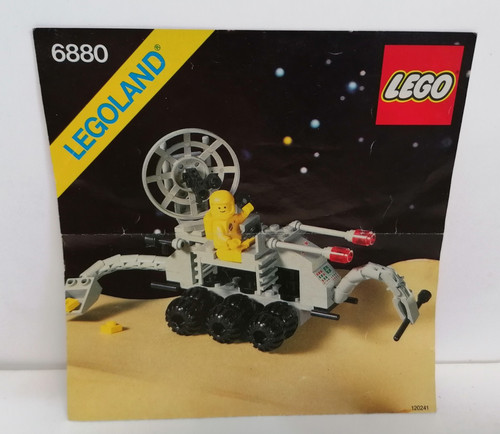 Notice lego space classic - lego, 6880