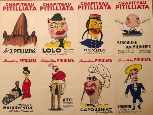 Lot affiches anciennes - lot, 8