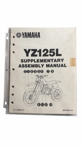 Vintage 1984 yamaha yz125l - 1984,