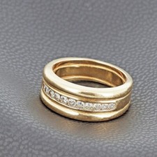 Bague jonc en or jaune