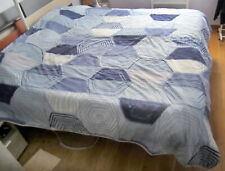 Couette imprimée bleue 200 x 200